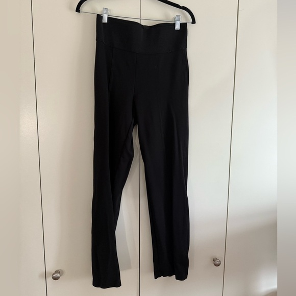 Calvin Klein Wide Elastic Waiste Ponte Pull on Legging Pants - Picture 2 of 5